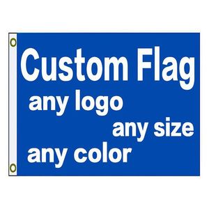 Banner Flags Custom 3X5Ft Print Flag With Your Design Logo For Oem Diy Direct Drop Delivery Home Garden Festive Party Supplies Dhck5