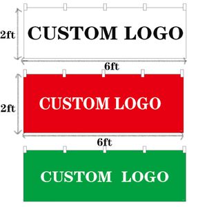 Banner Vlaggen Custom Banner Decoratief Hangend Custom Design met witte of zwarte banden 180x60 cm Nobori Flag 230704