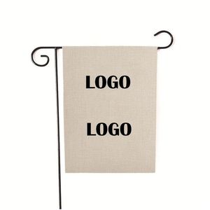 Drapeaux de bannière Drapeau de jardin de bricolage Logo personnalisé Lin 30x45cm ou 32x47cm Ups Fedex Wholesale Factory Outlet Drop Livraison Home Fest Dhgarden DHR9U