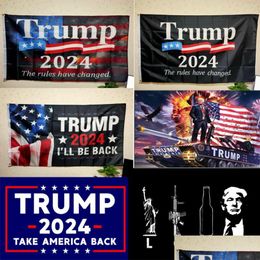 Banner Flags Donald Trump 2024 Flag Mantenga a América nuevamente Presidente LGBT USA The Res Change Take Back 3x5 Ft 90x150 cm Drop Deliv DHPEC