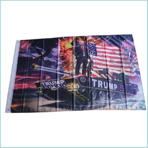 Banner vlaggen Donald Trump vlag 90x150cm usa vlaggen digitale printbanner ad polyester vezel meer kleur fabriek directe verkoop 15cg c1 dhegq