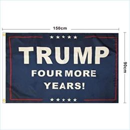 Banner vlaggen verkiezing 2024 Trump bewaar vlag 90x150cm Amerika hangende geweldige banners digitale print donald vlaggen op voorraad 1127 v2 drop d dh1jx