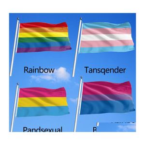 Bannière Drapeaux Drapeau Gay 90X150Cm Rainbow Things Pride Bisexual Lesbian Pansexual Lgbt Drop Delivery Home Garden Festive Party Homefavor Dhben