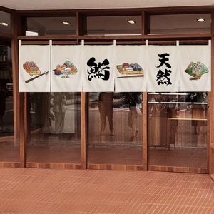 Banner Banderas Cocina Japonesa Sushi Izakaya Ramen Tienda Puerta Frontal Cortina Larga 230712