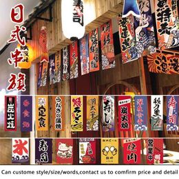 Bannière Drapeaux Fanions Japonais Bunting Chaîne Suspendue Colorée Sushi Fête D'anniversaire Restaurant Bar Maison Décorations Enfants Halloween Drapeau Décor 230720