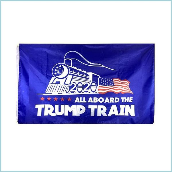 Bannière Drapeaux Nouvelle Arrivée Drapeau 90X150Cm Bannières Troupes Pour Trump 11 Types Gardez L'Amérique Grands Drapeaux En Gros 5Cd G2 Drop Delivery Hom Dhwg8