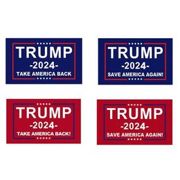 Bannervlaggen Trump 2024 Herverkopen Take America Back Flag Us 150x90cm Drop Delivery Home Garden Feestelijke feestartikelen Dhyrk