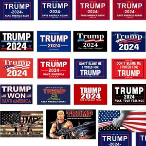 Bannière Drapeaux Trump Drapeau 2024 Président Election Procession Assemblée Donald Keep America Again Ivanka Outdoor Campaign Us 150X90Cm 3X Dhtrm