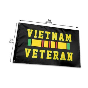 Banner Flags Vietnam Vétéran 3x5 pieds Flag de jardin extérieur Décoration de la famille militaire américaine rapide 2482822 Drop livraison à la maison festiv dhfwi