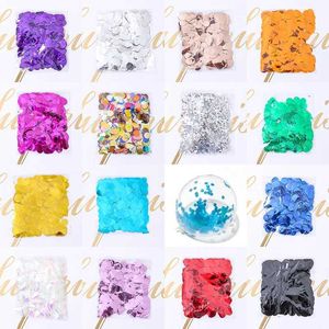 Banners Streamers Confetti 1,5 cm Round Pet Balloon Blob Bo Bo Ball Fill Transparent Foil Paper Party Party Decoration Birthday Event D240528