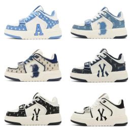 Banquet Kids Chaussures Top Tody Brunt TB Boys UNC Basketball Shoe Enfants Black Sneaker Chicago Designer Fire Red Trainers Baby Toddlers Size 2