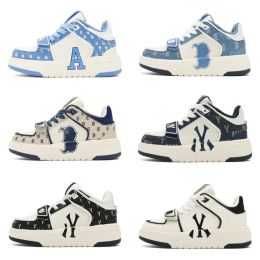 Banquet Kids Shoes Top TODY BRUNT TB Boys UNC Basketball Shoe Children Black Sneaker Chicago Designer Fire Red Trainers Baby Toddlers Size 25-35