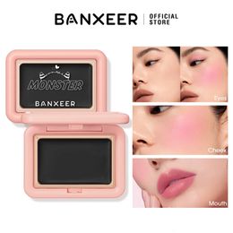 BANXEER Blush crème visage fard à joues 5 couleurs en constante évolution mat miroitant imperméable longue durée 3 en 1 maquillage multi-usage 240327