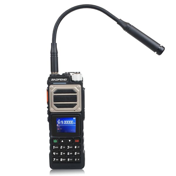 Baofeng 10km Walkie Talkie UV-25 10W 999ch Multi-Band Amateur FM Radio Freq Copie NOAA Prévisions météorologiques 2800mAh USB-C Batterie 240430