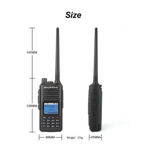 Baofeng DM-1702 DMR Digitale Tier 2 GPS Walkie-Talkie Dual Time Slot Analoge Upgrade Portable Two Way Radio VHF/UHF Ham Radio