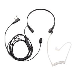 Baofeng – écouteur talkie-walkie avec Microphone à Tube acoustique PTT 2 broches pour Radio CB UV-5R BF-888S