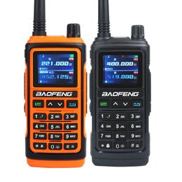 Baofeng UV-17Pro GPS Walkie Talkie 108-130MHz Air Band VHF UHF 200-260MHz 350-355MHz FM Radio Six Bands Freq Copy Waterdicht 240430