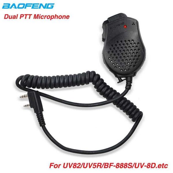 Baofeng UV82 interphone portable double clé de transmission TT UV-8D double transmission accessoires de microphone portable