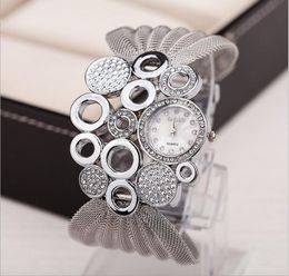 Baohe Brand Accessoires de vêtements de mode personnalisés Silver Watches Bracelet à mailles larges LA VIEUX WÉQUES WRES