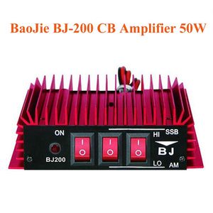 BaoJie BJ-200 CB Radio Power Amplifier 50W HF Amplifier 3-30 MHz AM FM SSB CW Walkie Talkie CB Amplifier304K