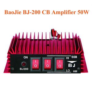 BaoJie BJ-200 CB Radio Power Amplifier 50W HF Amplifier 3-30 MHz AM FM SSB CW Walkie Talkie CB Amplifier226Q