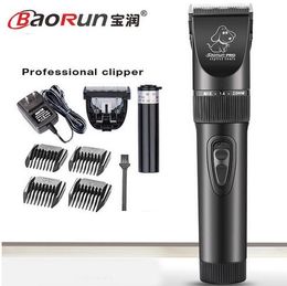 Baorun P7 recharge professionnel chien électrique tondeuses à cheveux tondeuses animal animal de compagnie rasoir coupe coupe de cheveux machine ciseaux EU US UK