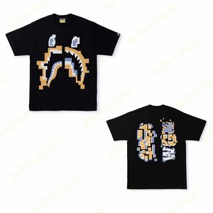 bape T-shirts goedkope sportieve Dames T-shirts Trends Designer Katoen Korte mouwen Luxe Haaien T-shirts Kleding Straat Shorts Mouwen Kleding bapesta T-shirt TMRF