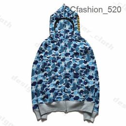 Bapes Suprem Sudadera con capucha Barato Venta al por mayor Tiburones Sudaderas con cremallera completa para hombre Moda para mujer Hombres Deisigners Negro Off White Hombre Sudaderas casuales de alta calidad Bape 7CI9