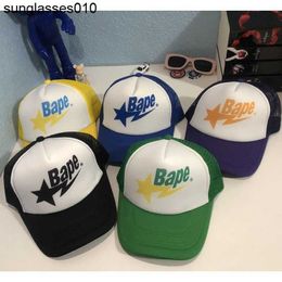 Bapesta Baseball Cap Vibe Truck Hat Truck Hat Trend gebogen rand hoed skateboard straatpaar