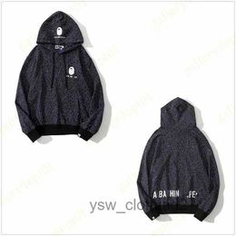 bapesta Hoodies Sweatshirts Hoodie Designer Shark Kleur Stiksels Nep Rits Patroon Vrouwen Omgekeerde Letters Truien Tie Dye Hoody 6 9YLP