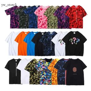 Bapesta Summer Designer Apet Shirt Mode féminine Respirant Top Bapes Sweat à capuche T-shirt Femme Coton Casual T-shirt Vêtements Bapes Shirt 5202