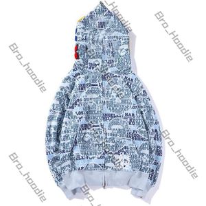 Bapestar Sweat à capuche Bapeness Sweats à capuche Hommes Femmes Designer Sweat à capuche Full Zip Up Shark Sweat à capuche Veste de camouflage Sweat à capuche Sweat à manches longues Tech Fleece Bapessta Bapex 708