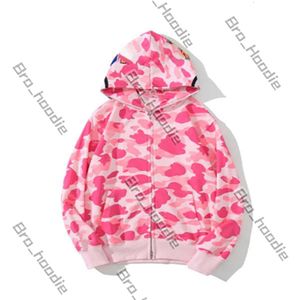 Bapestar Sweat à capuche Bapeness Sweats à capuche Hommes Femmes Designer Sweat à capuche Full Zip Up Shark Sweat à capuche Veste de camouflage Sweat à capuche Sweat à manches longues Tech Fleece Bapessta Bapex 504