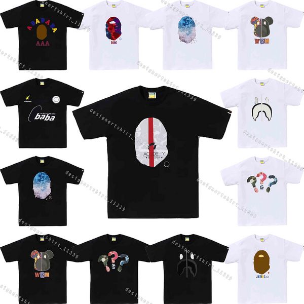 Bapestar X GT Shirts Mens Designer Tshirt Crew Necl