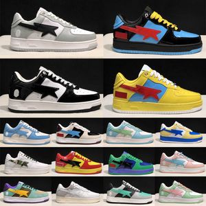 Zapatos de carrera zapatos casuales sk8 sta Low Men Women Black White Pastel Verde Blue Suede Pink Mens Entrenadores para mujeres Sports de deportes al aire libre Talking Togging