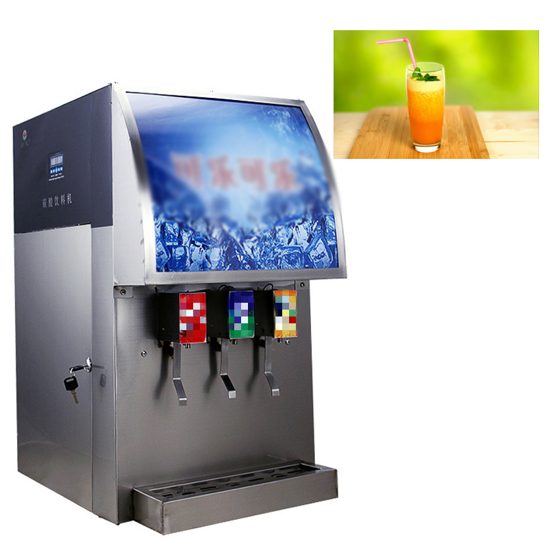 Bar Kahve Dükkanı Soda Cola İçme Makinesi Karbonatlı İçecek Dispenser Soda Köpüklü Makinesi