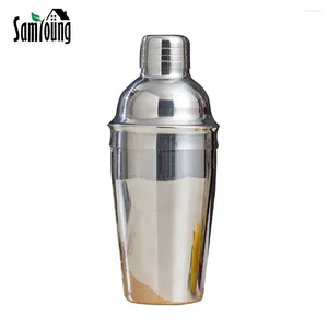 Bar Producten 1PCS Cocktail Shaker 350/550/600/700/750ml Rvs Mixer wijn Martini Boston Voor Barman Drinken Party Gereedschap