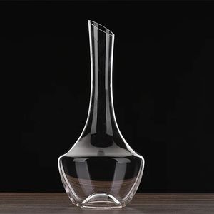 Outils de bar 1500 ml carafe à vin rouge gros ventre verre cristal sans plomb séparateur de vin barre familiale pratique vin rouge outil verseur exquis 231109