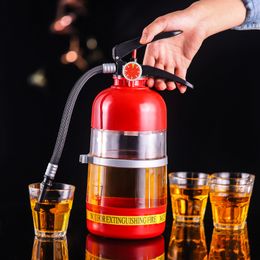 Bar Gereedschap 2L Creatieve Wijn Drink Dispenser Brandblusser Schenker Party Bier Water Vaten Drank Liquor Accessoire 230616