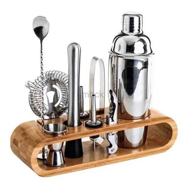 Outils de bar 550ML/750ML haute qualité en acier inoxydable Cocktail Shaker mélangeur vin Martini Boston Shaker pour barman boisson fête Bar outils 240322