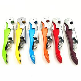 Bar Tools Creative Beer Corkscrew Roestvrijstalen wijnopener Multifunctionele draagbare schroef Keukengereedschap Accessoires