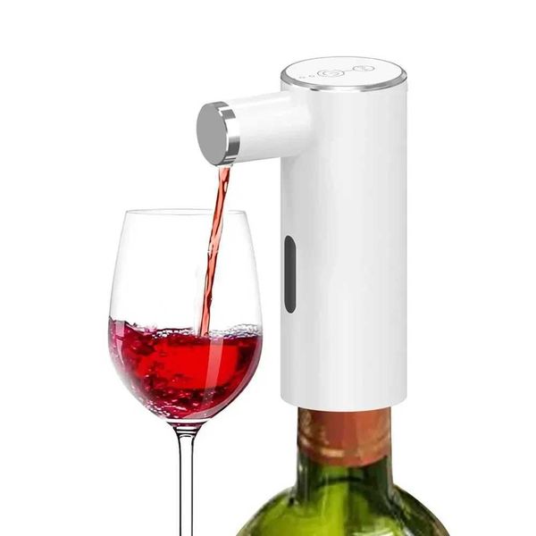Outils de bar Distributeur d'air de vin électrique Déganteur de séparateur de vin intelligent Distributeur Sobre Fast Sober USB Charge Automatique Wine Feeder 240426