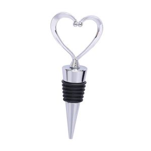 Herramientas de la barra en forma de corazón Champagne Wine Bottle Stopper Valentines Wedding Gifts Set Accesorios Xb1 Drop Delivery Home Garden Kitchen Dhhr9