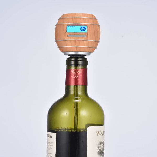 Outils de barre décanteur d'oxygène intelligent électrique vin rouge rapide électronique affichage LCD cuisine pompe intelligente 230724