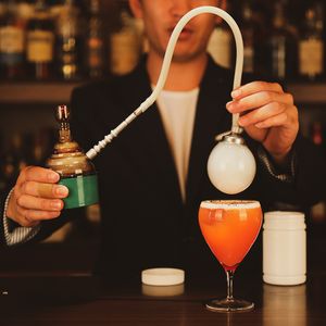 Outils de Bar, fabricant de parfum moléculaire pour Cocktail fumé, outil de cuisine, bulle de fumée de vin, article électronique 230225