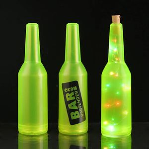 Bar Gereedschap Meerdere kleuren Fluorescerende Flair Flessen Voor Barman Praktijk Cocktail Shaker Bar Pub Fles Bar Tool 231124