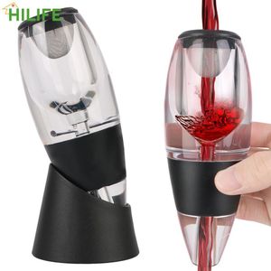 Outils de bar Professionnel de sobriété rapide pour la cuisine de fête de bar Verseur de décanteur de vin avec filtre et base Distributeur d'aérateur de whisky de vin rouge 230828