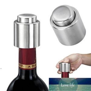 Outils de bar en acier inoxydable scellé sous vide bouteille de vin rouge bec bouchon de débit de liqueur verser bouchon outils de cuisine OWB8912