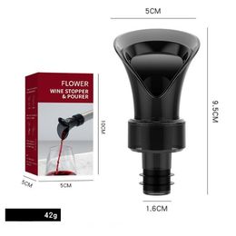 Strumenti da bar Due in uno Fresh Kee Flower Wine Stopper And Pourer Design Home Restaurant Party Drop Delivery Ot37Q