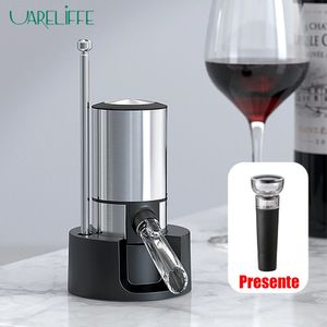 Outils de bar Uareliffe Distributeur de décanteur de vin électrique avec base verseur d'aérateur automatique à sobriété rapide pour cuisine de fête 231114